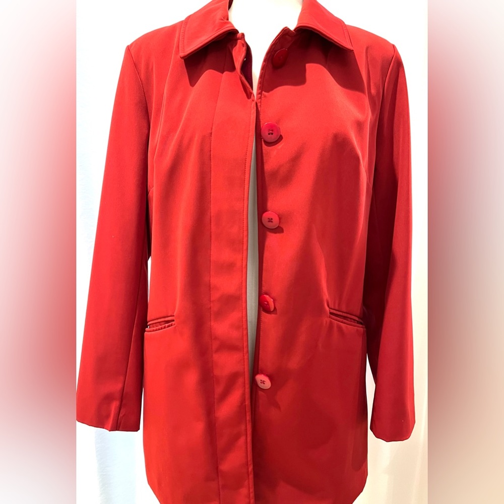 Ruby Red Lightweight Merona Jacket - image 7